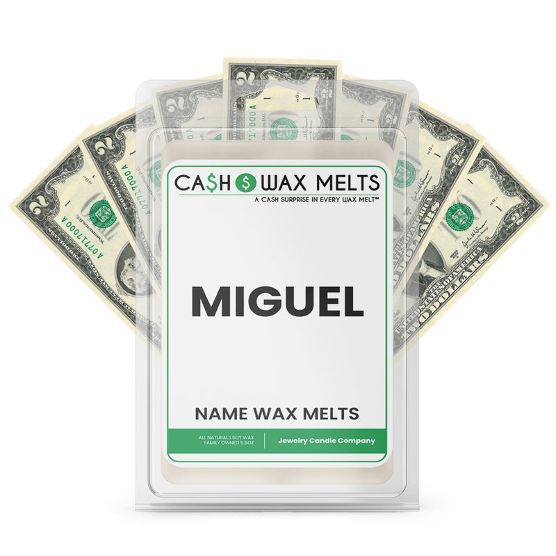 MIGUEL Name Cash Wax Melts