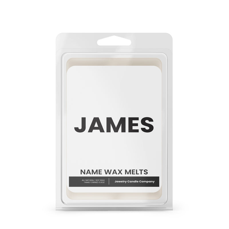 JAMES Name Wax Melts