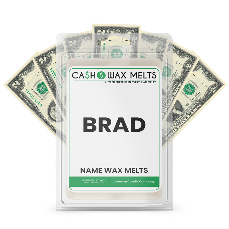 BRAD Name Cash Wax Melts