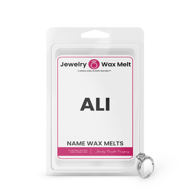 ALI Name Jewelry Wax Melts