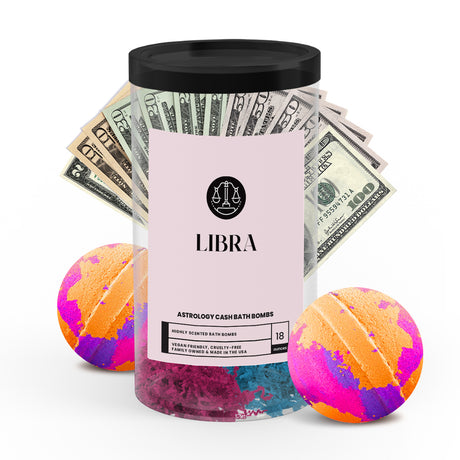 Libra Astrology Cash Bath Bombs