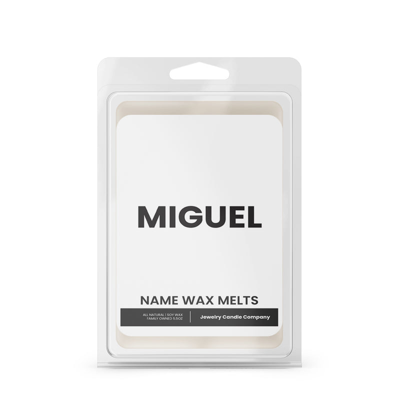 MIGUEL Name Wax Melts
