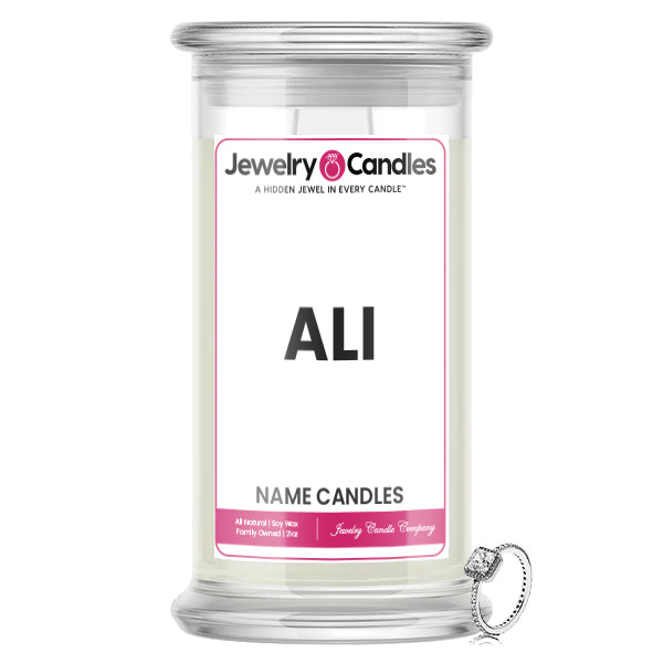 ALI Name Jewelry Candles