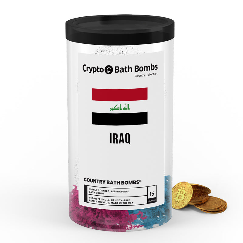 Iraq Country Crypto Bath Bombs