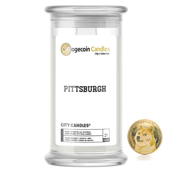 Pittsburgh City DogeCoin Candles