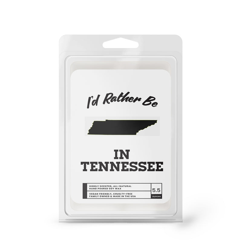I'd rather be In Tennessee Wax Melts