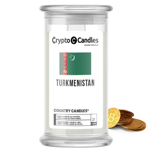 Turkmenistan Country Crypto Candles