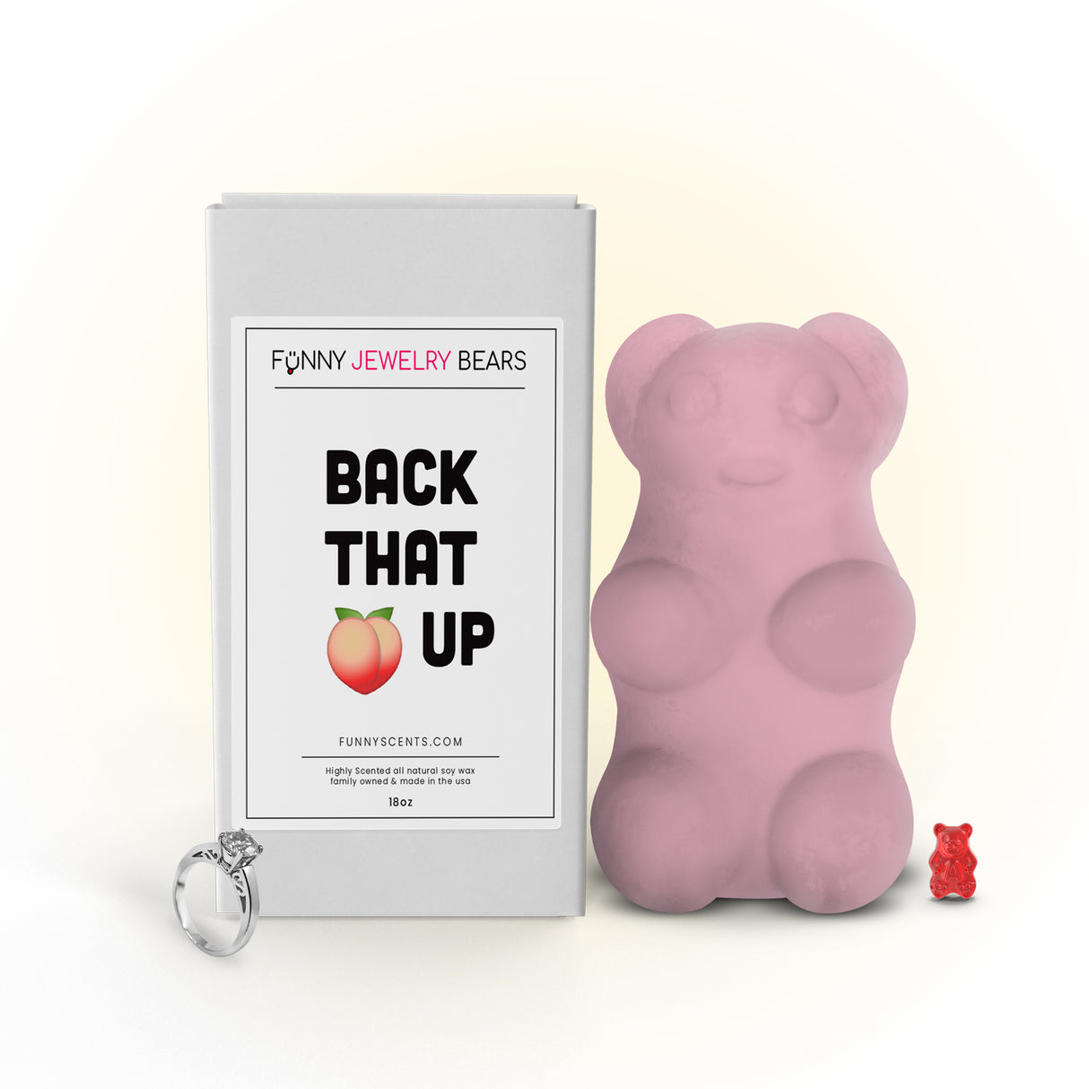 Back That Butt up Funny Jewelry Bear Wax Melts