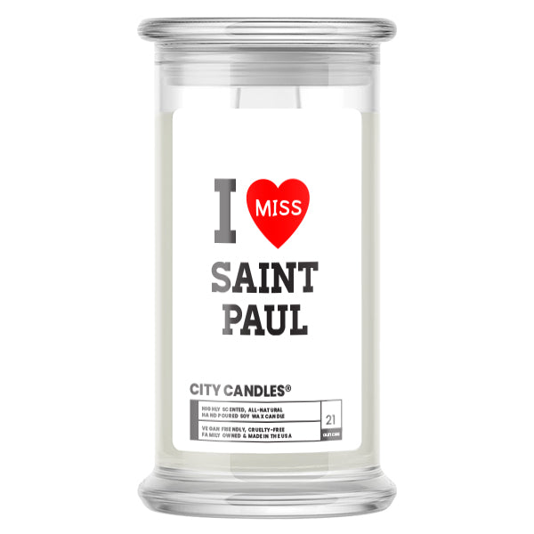 I miss Saint Paul City  Candles