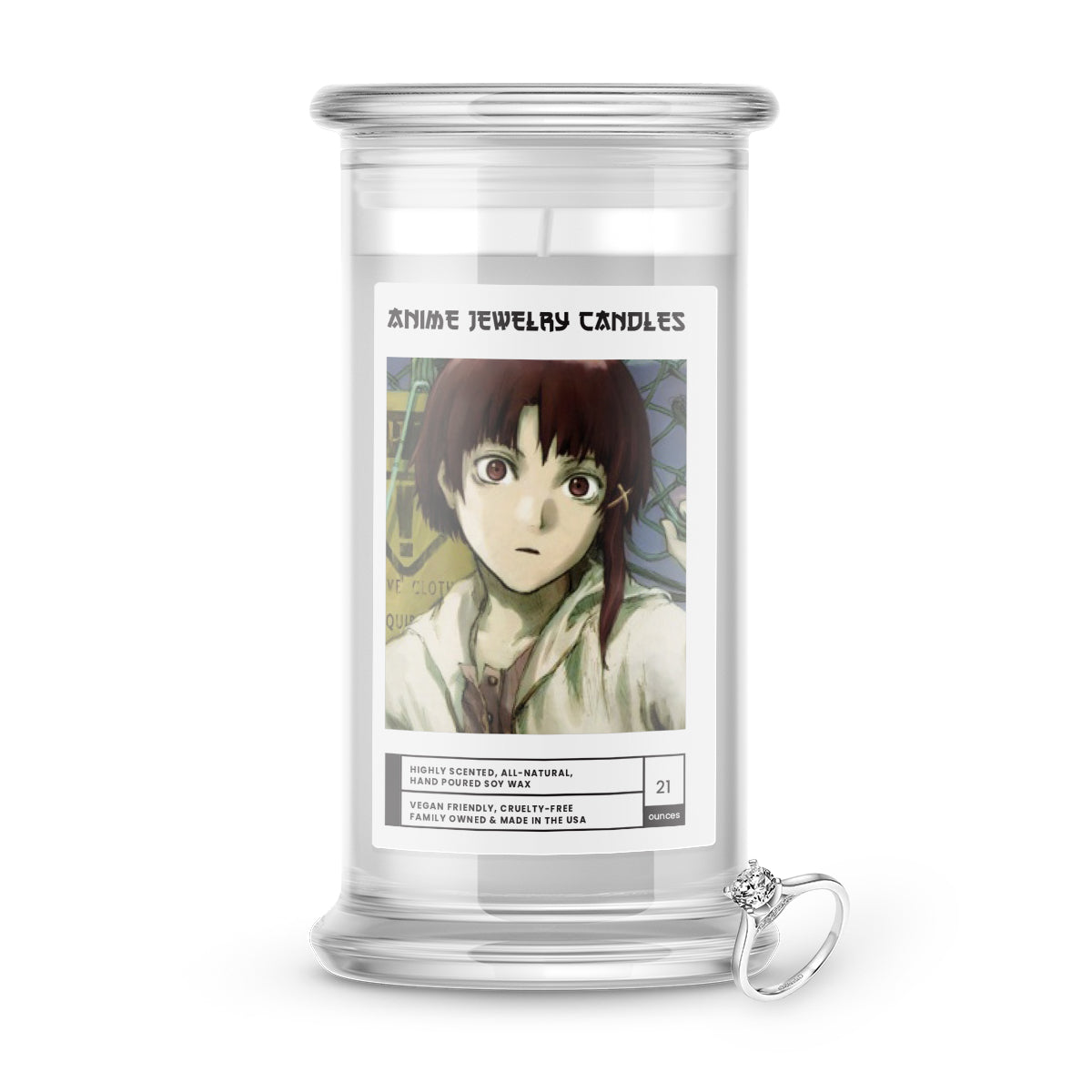 Iwakura, Lain | Anime Jewelry Candles