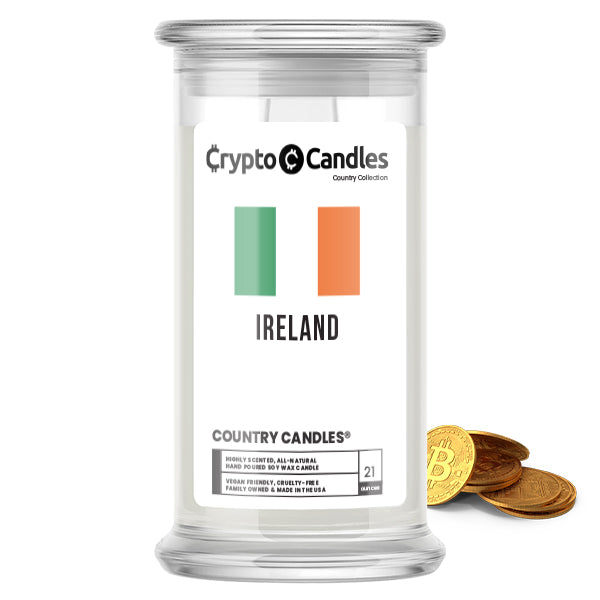 Ireland Country Crypto Candles
