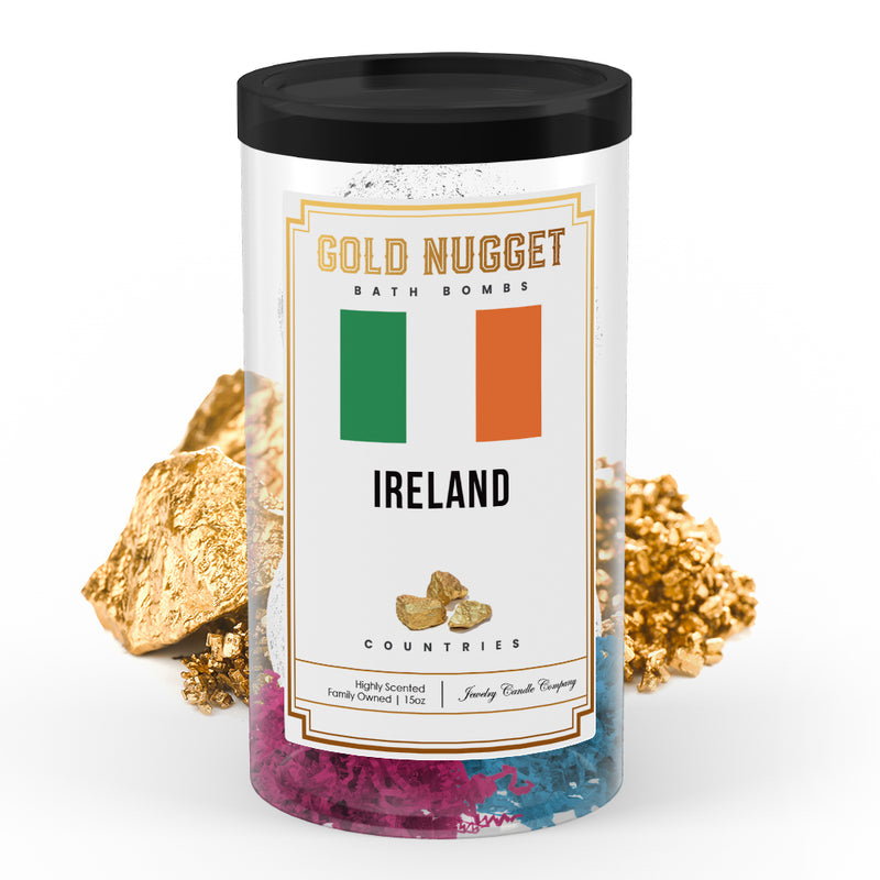 Ireland Countries Gold Nugget Bath Bombs