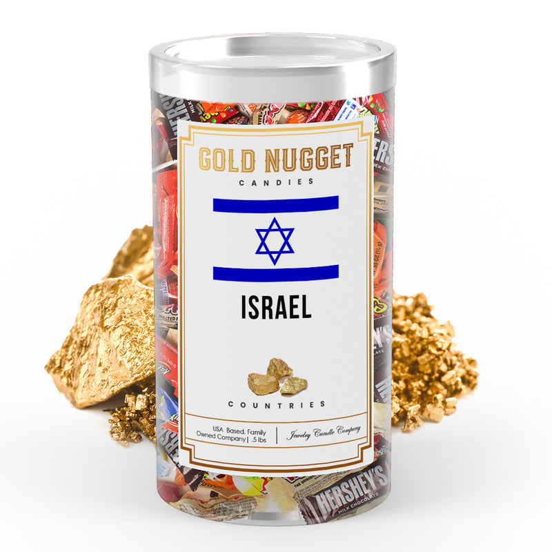 Israel Countries Gold Nugget Candy