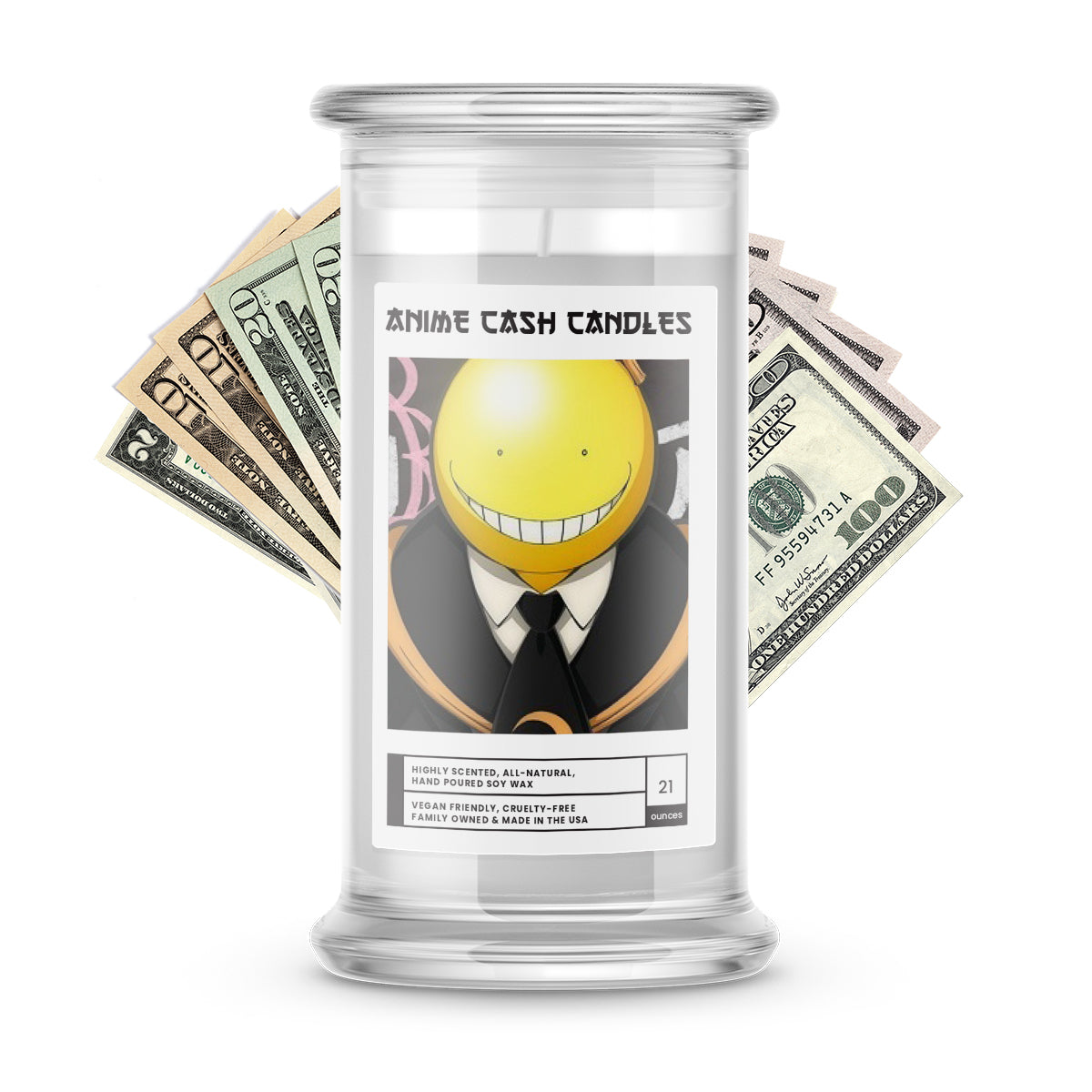 Koro-sensei | Anime Cash Candle
