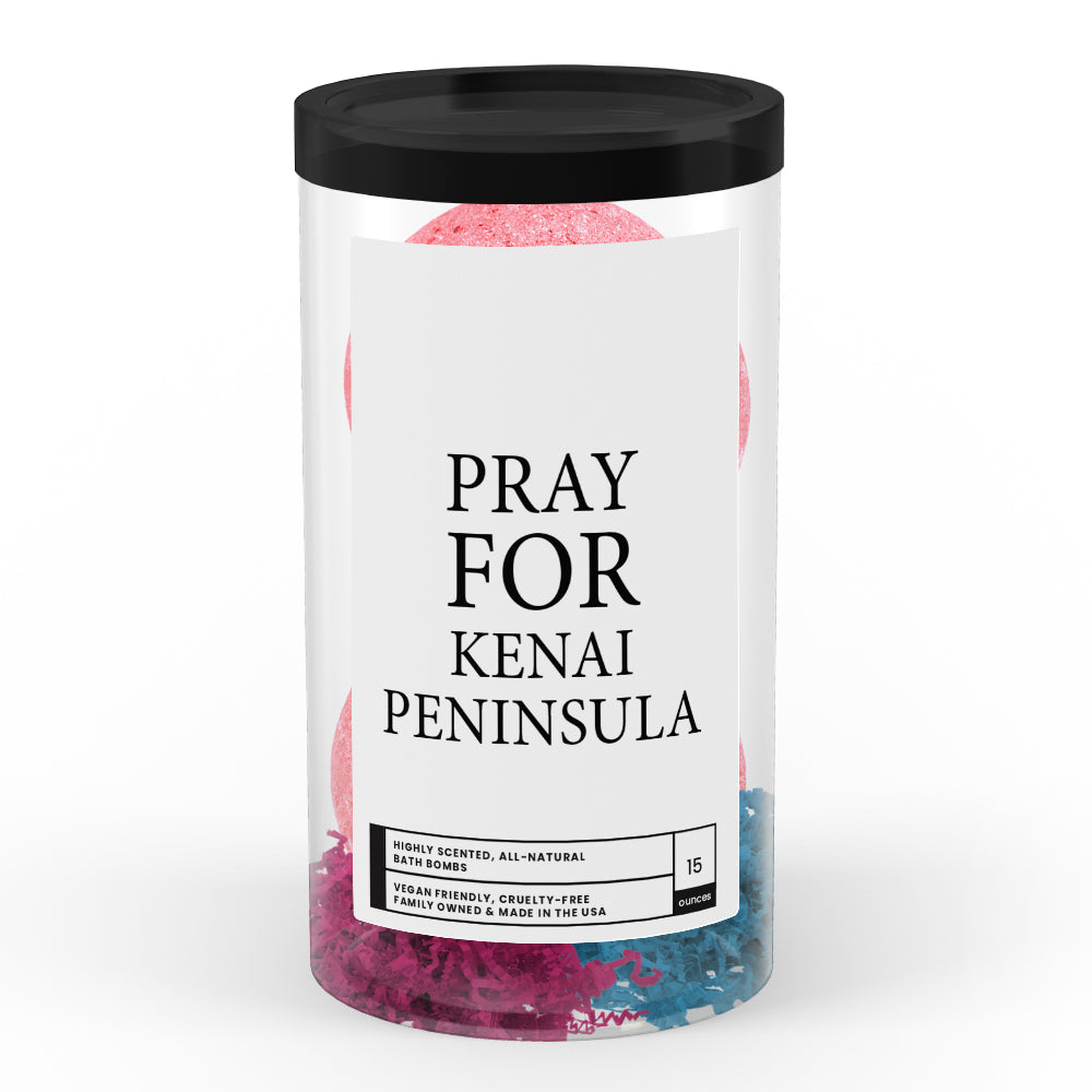 Pray For Kenaipeninsula Bath Bomb Tube