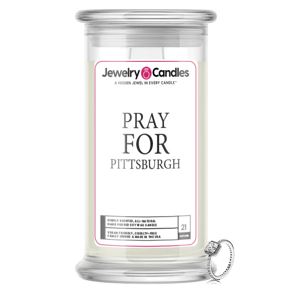 Pray For Pittsburgh Jewelry Candle