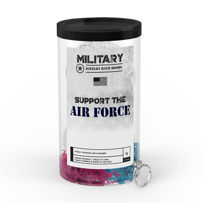 SUPPORT THE AIR FORCE | Military Jewelry Bath Bombs