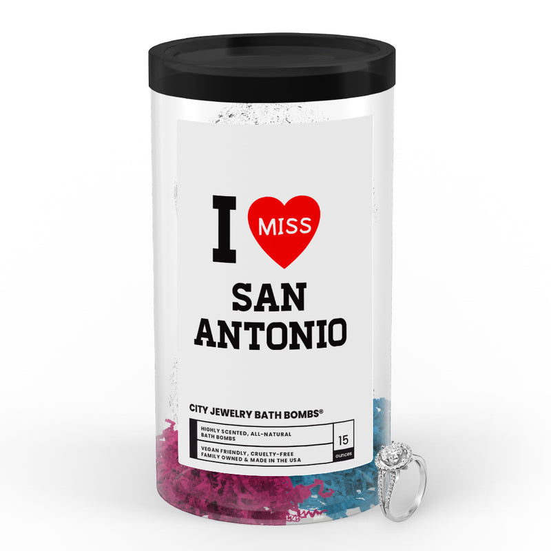 I miss San Antonio City Jewelry Bath Bombs
