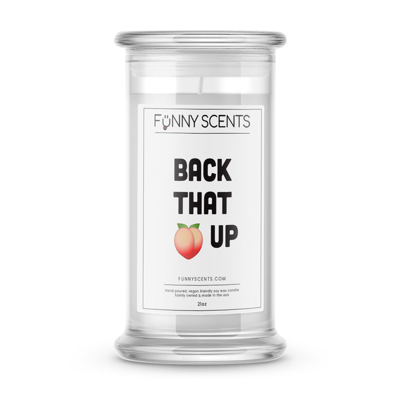 Back That Butt up Funny Candles