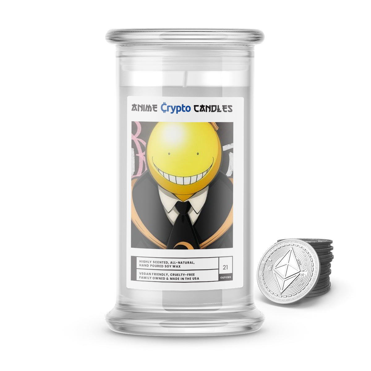 Koro-sensei (殺せんせー) - Crypto Anime Candles