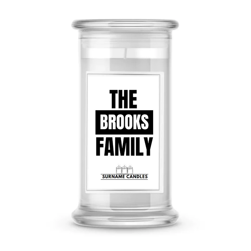 The Brooks Family | Surname Candles