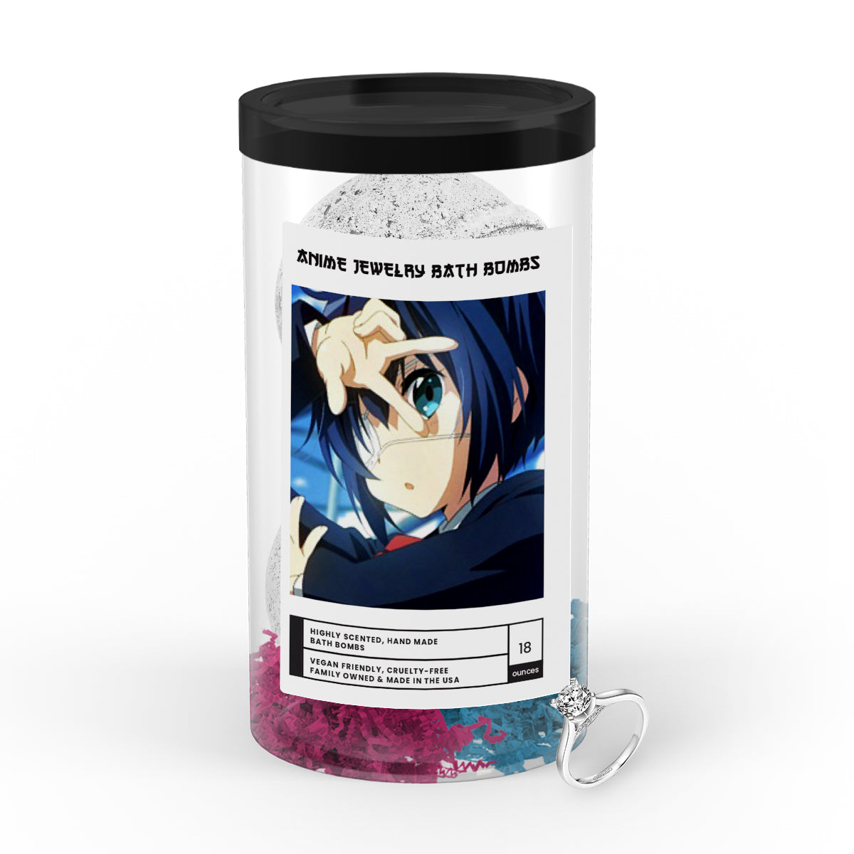 Takanashi, Rikka (小鳥遊 六花) | Anime Jewelry Bath Bombs