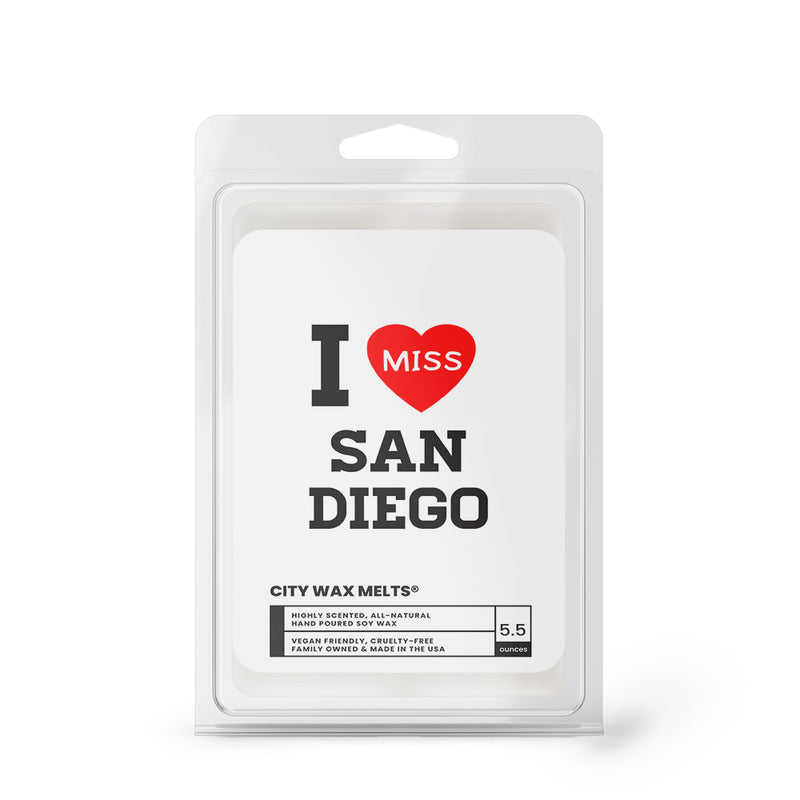 I miss San Diego City Wax Melts