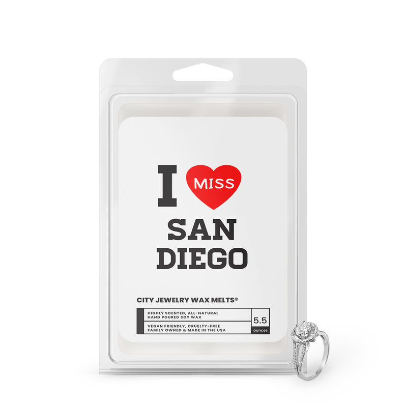 I miss San Diego City Jewelry Wax Melts
