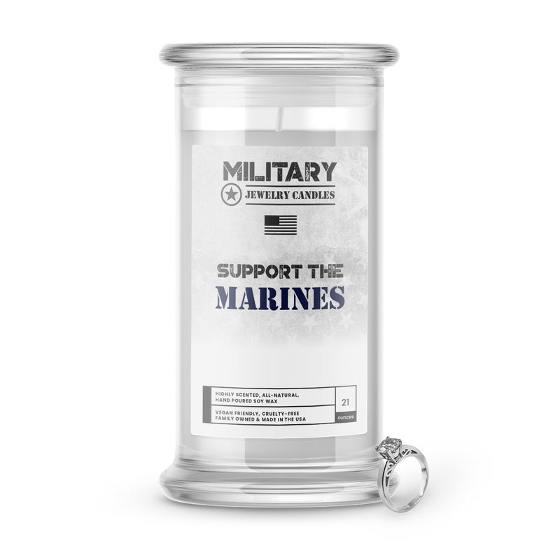 SUPPORT THE MARINES | Military Jewelry Candles