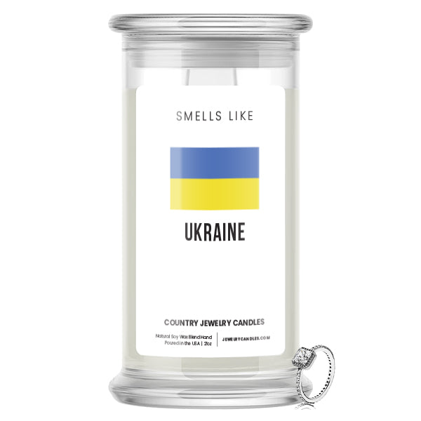 Smells Like Ukraine Country Jewelry Candles