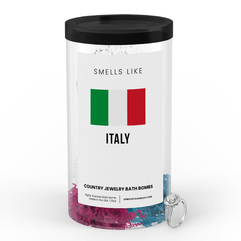 Smells Like Italy Country Jewelry Bath Bombs