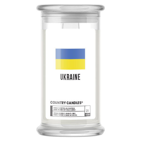 Ukraine Country Candles