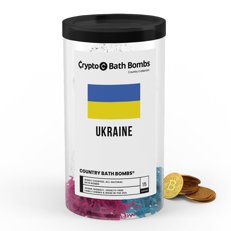 Ukraine Country Crypto Bath Bombs