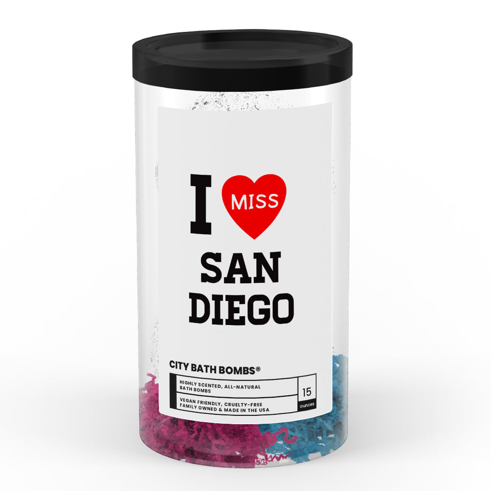 I miss San Diego City Bath Bombs
