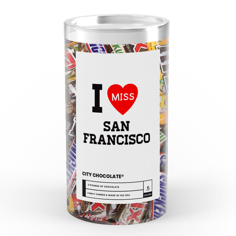 I miss San Francisco City Chocolate