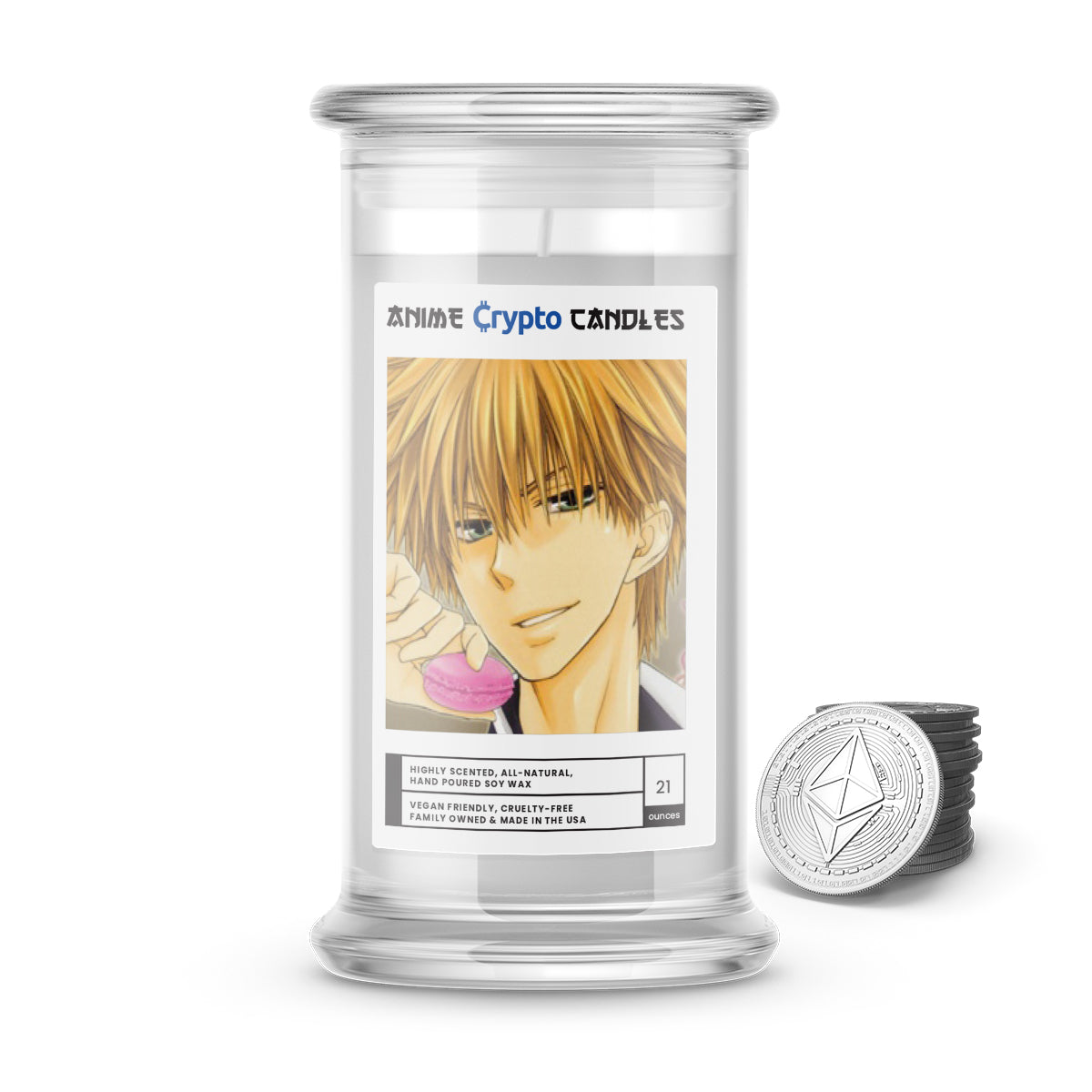 Usui, Takumi (碓氷 拓海) - Crypto Anime Candles