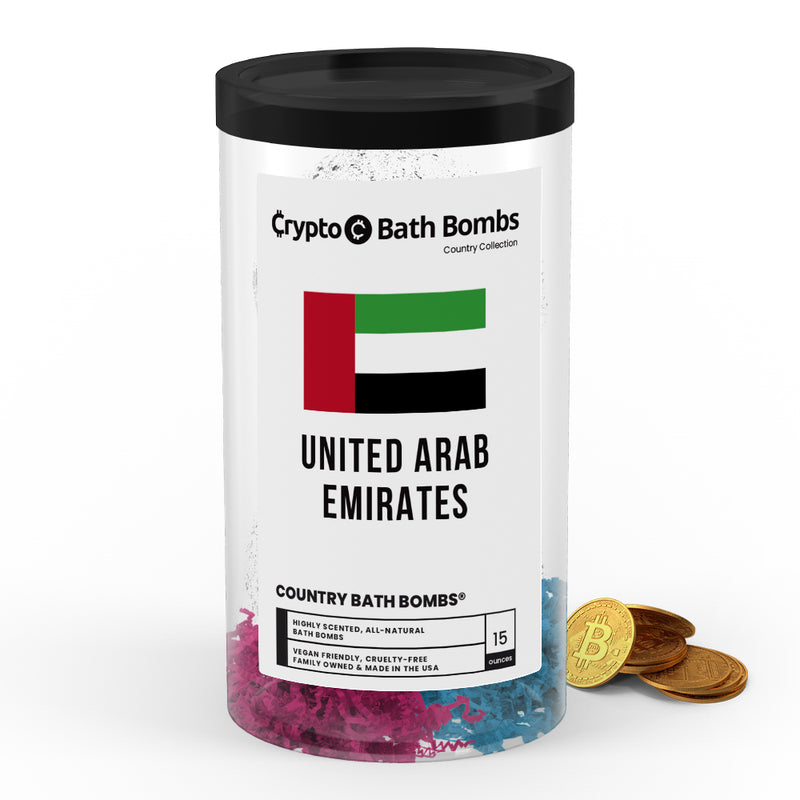 United Arab Emirates Country Crypto Bath Bombs