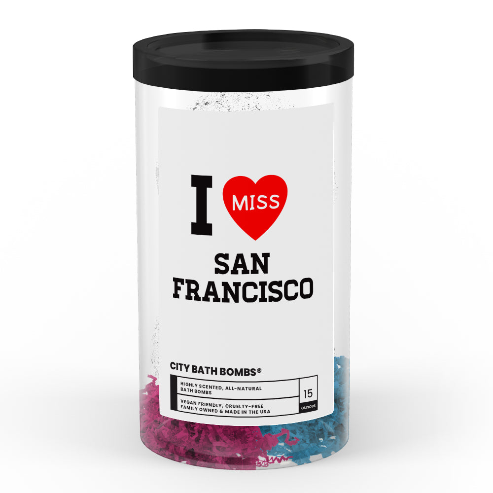 I miss San Francisco City Bath Bombs