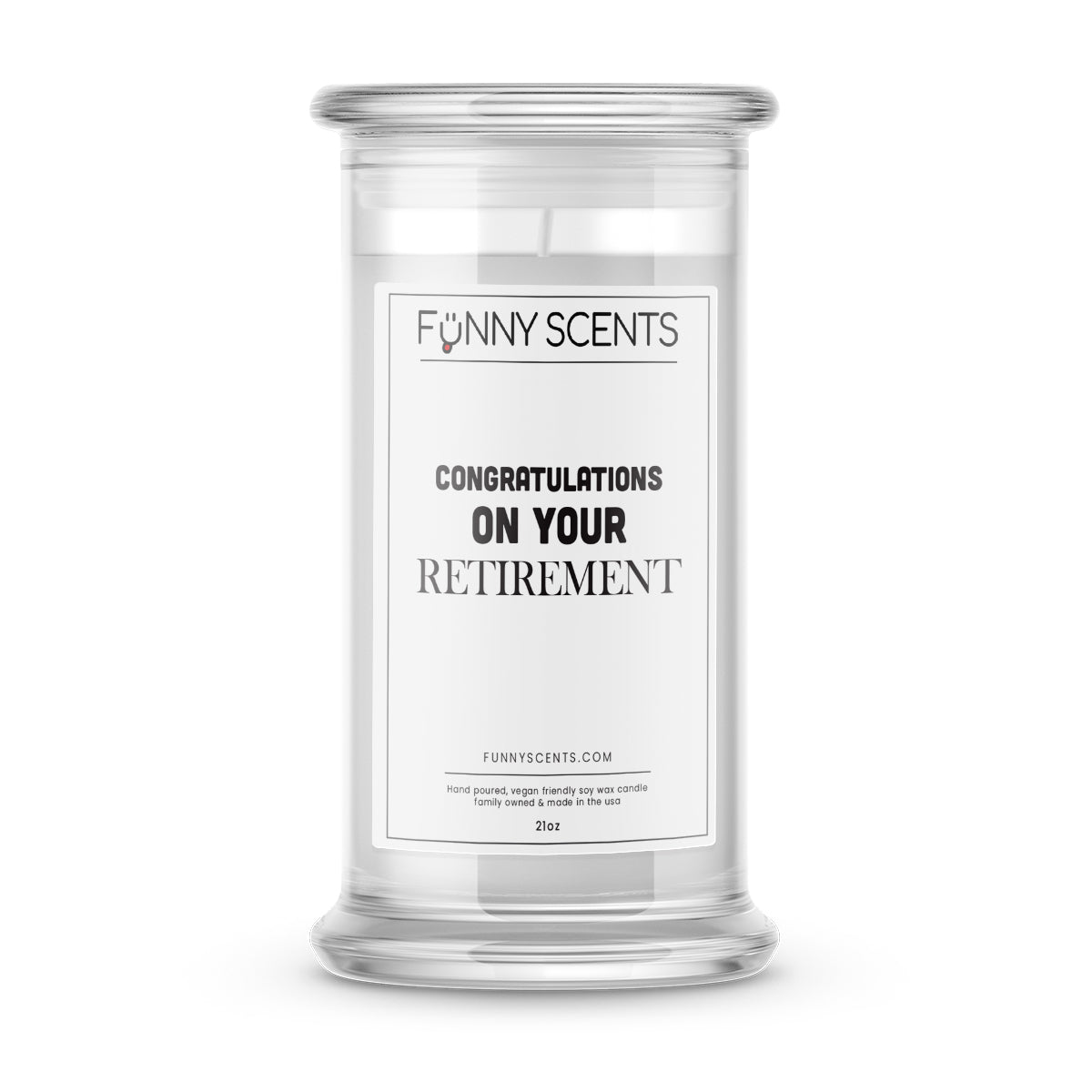 Congratulations on your Retirement Funny Candles
