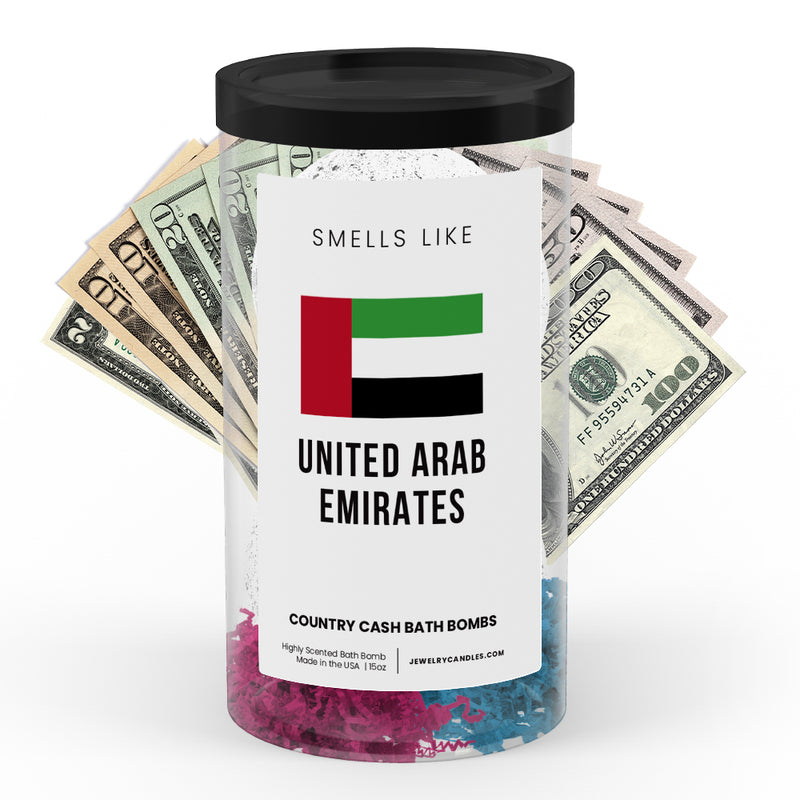 Smells Like United Arab Emirates Country Cash Bath Bombs