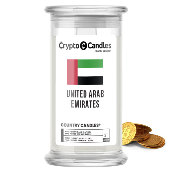 United Arab Emirates Country Crypto Candles