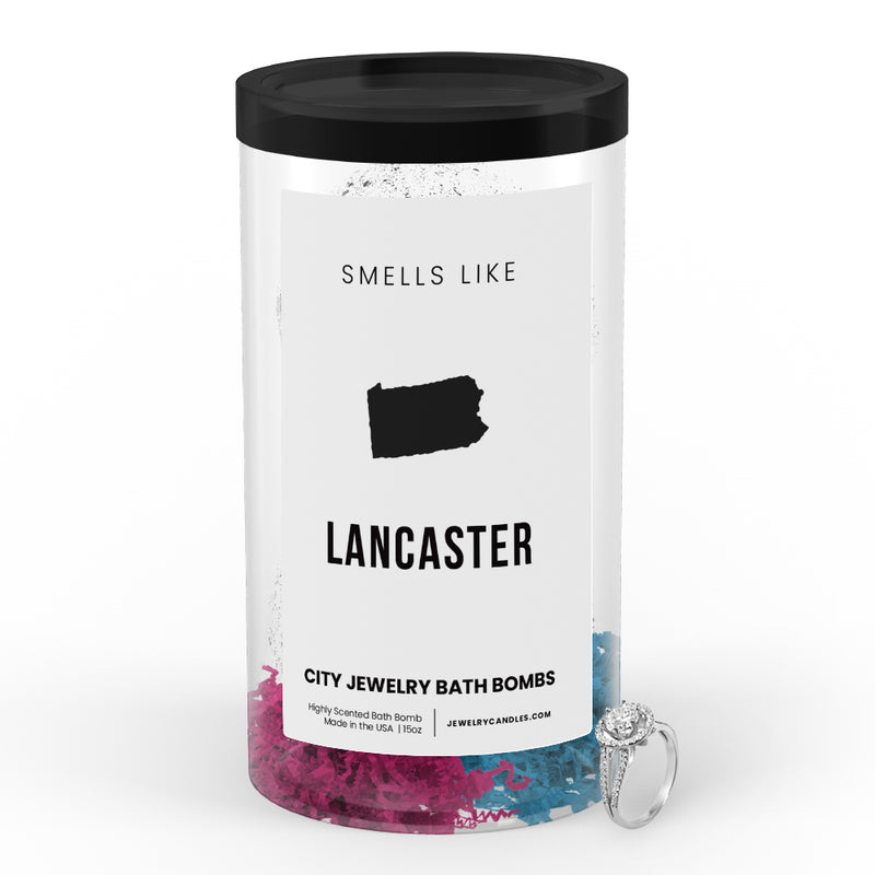 Smells Like Lancaster City Jewelry Bath Bombs