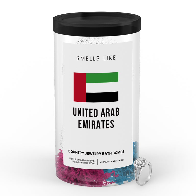Smells Like United Arab Emirates Country Jewelry Bath Bombs