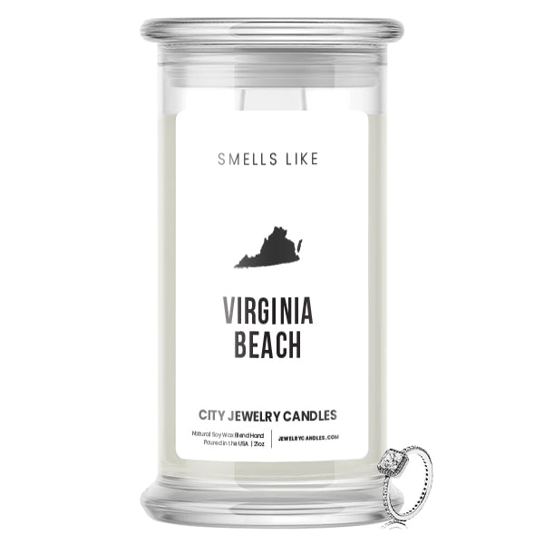 Smells Like Virginia Beach City Jewelry Candles