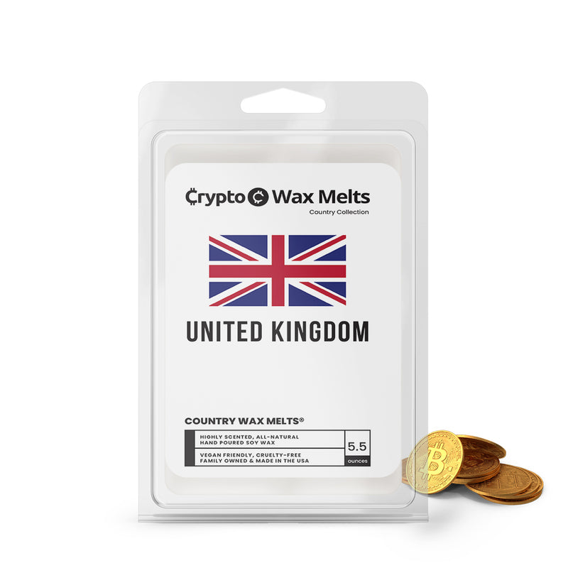 United Kingdom Country Crypto Wax Melts