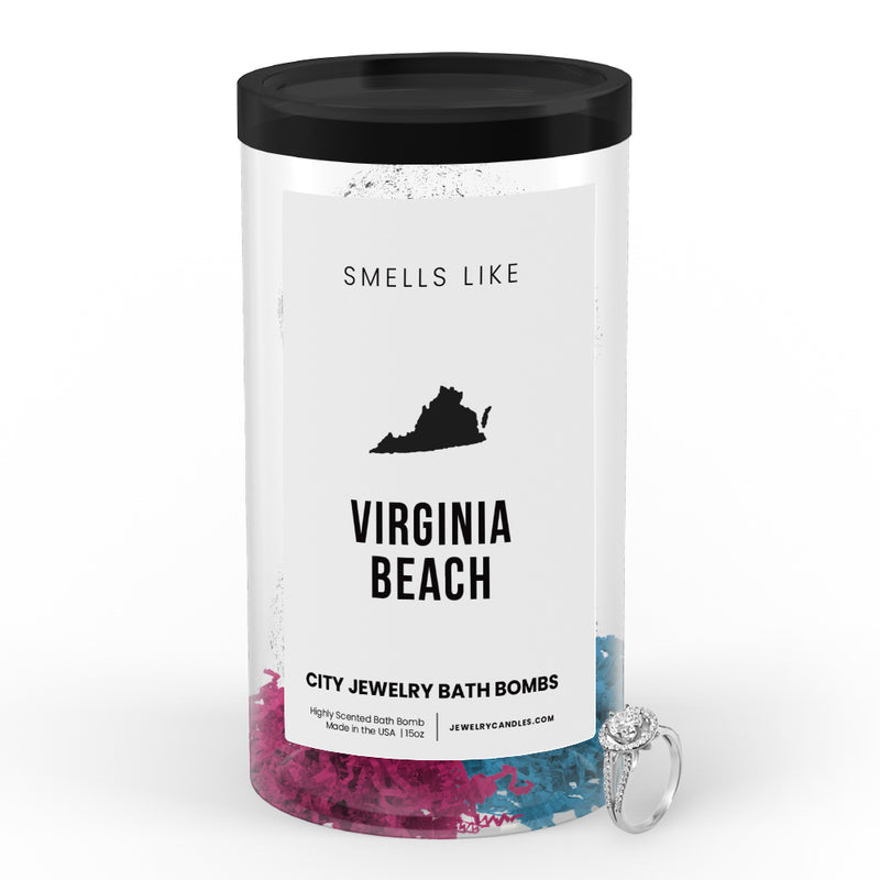Smells Like Virginia Beach City Jewelry Bath Bombs