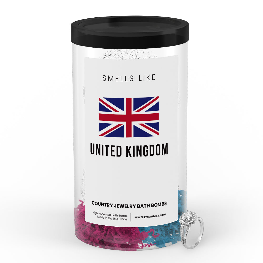 Smells Like United Kingdom Country Jewelry Bath Bombs