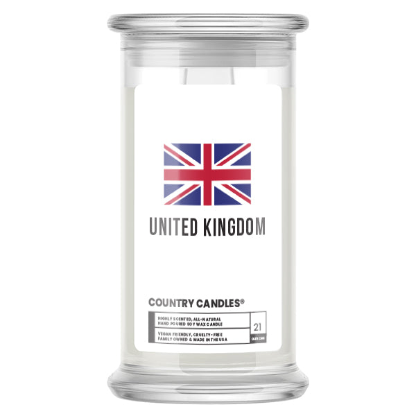 United Kingdom Country Candles