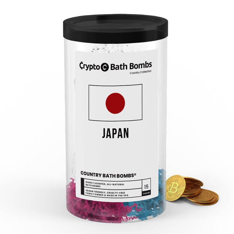 Japan Country Crypto Bath Bombs