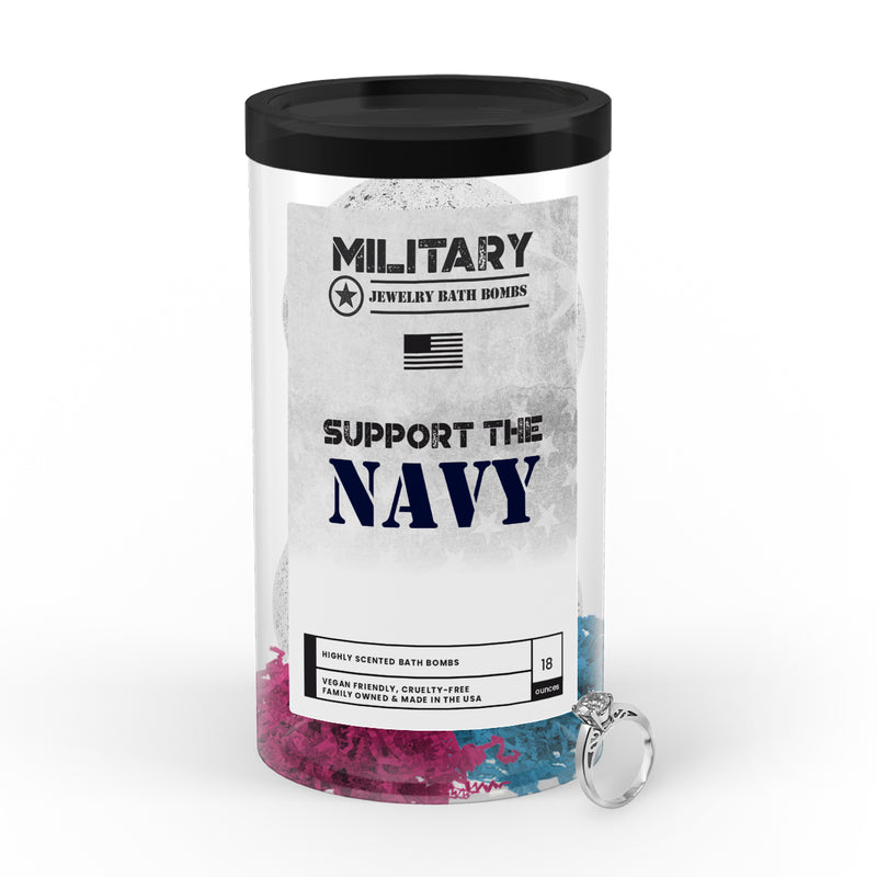 SUPPORT THE NAVY | Military Jewelry Bath Bombs